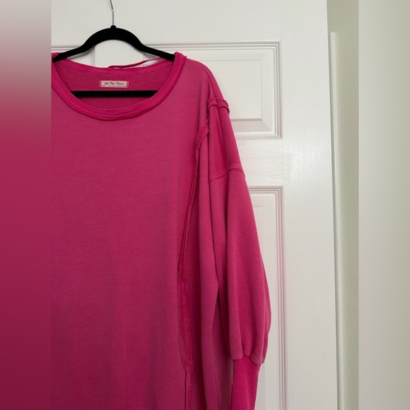 Free People We the Free Camden Maxi sweatshirt | Size Small - Picture 5 of 9